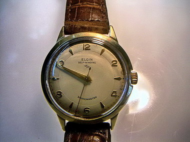 นาฬิกา Elgin ทองทั้งเรือน  หนักมาก ออโต