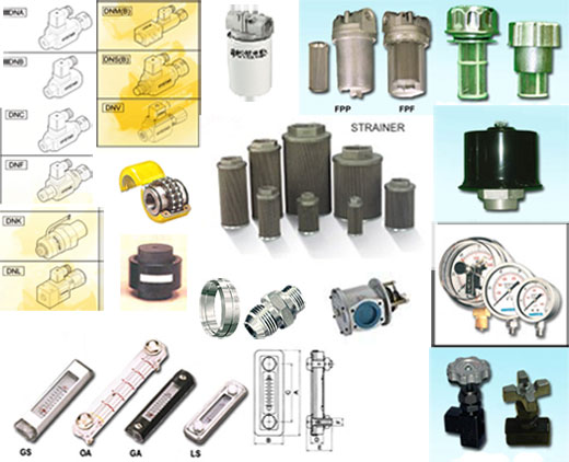 ػóСͺش鹡ѧHydraulic Accessoires-͵ѺԡػóСͺش鹡ѧ Hydraulic Accessoires
СѺCoupling 
ͧҴٴSuction
ͧҡѺReturn Line Filter
ѹFilter Breather 
дѺسԹѹLevel and Temperature Gauge
ࡨѴѹPr