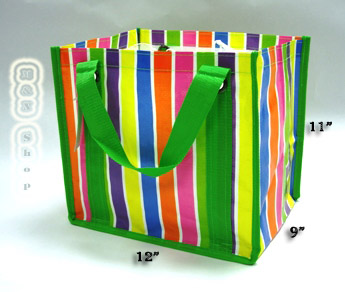กระเป๋าพลาสติก แฟชั่น ลาย Candy สายสีเขียว -  จำหน่ายกระเป๋าพลาสติก ทรงแฟชั่น  สีสันสดใส มีความแข็งแรง ทนทาน กันน้ำได้                                                                                                   M & N Shop 