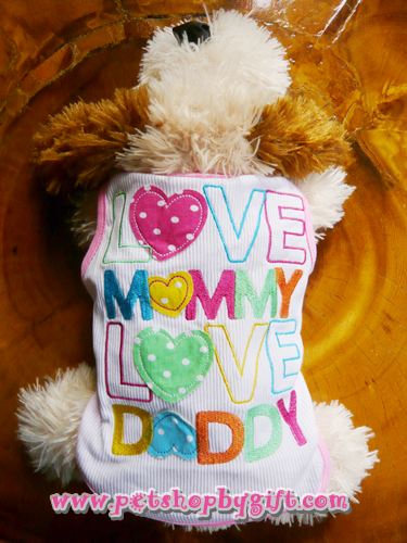 ״ѡ Love Mommy Love Daddy size3 -״ѡ Love Mommy Love Daddy size3 