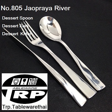 մҹ,Handmade,Dessert Knife, 805 Jaopraya R-մҹ,Handmade,Dessert Knife, 805 Jaopraya River,Made In Thailand,ᵹ,Stainless 18/8,18/10,ѺСѹʹʹʹءҹ,Trp.Tablewarethai