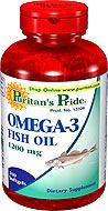 OMEGA-3 FISH OIL 1200 mg.  ราคาพิเศษสุด