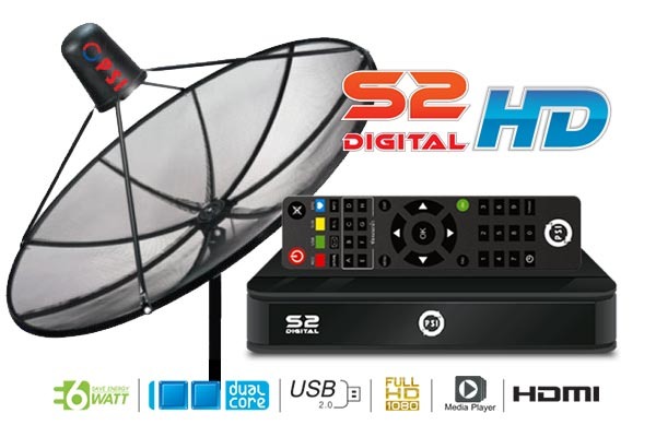 ชุดจานดาวเทียม PSI 1.50 S2 HD C-Band
